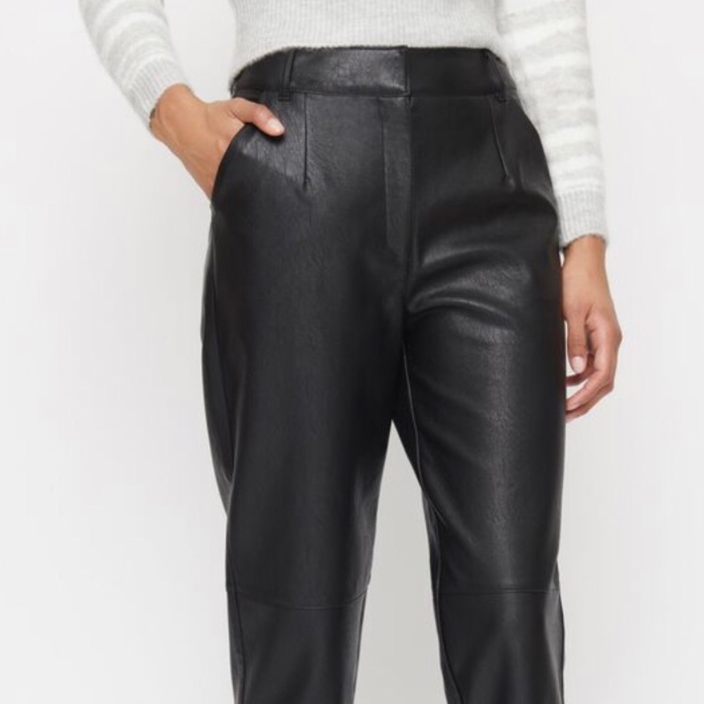 LEATHER PANTS - Picture 2 of 4